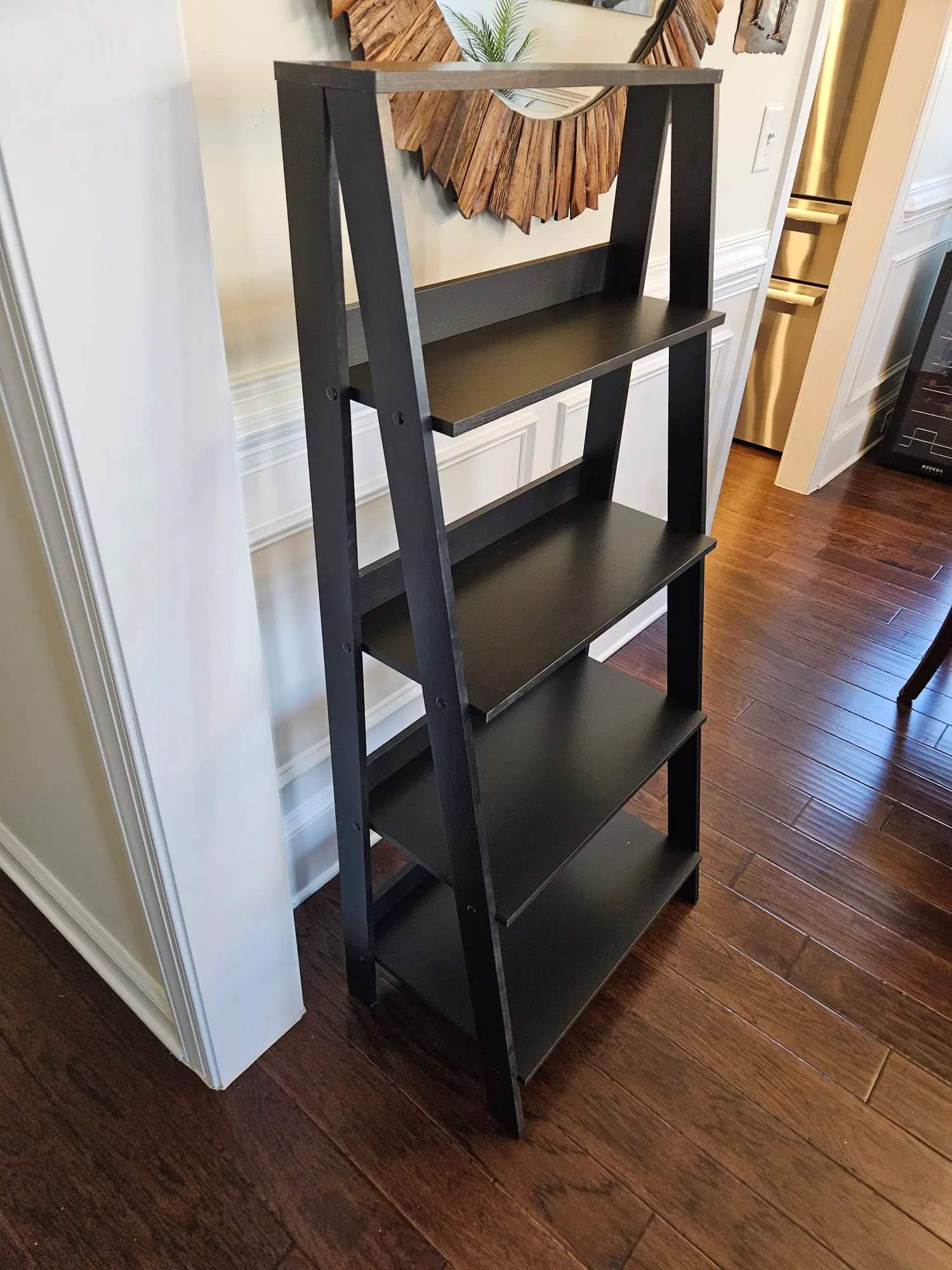 elite-home-services-nc-furniture-assembly-ladder-bookshelf-black.webp